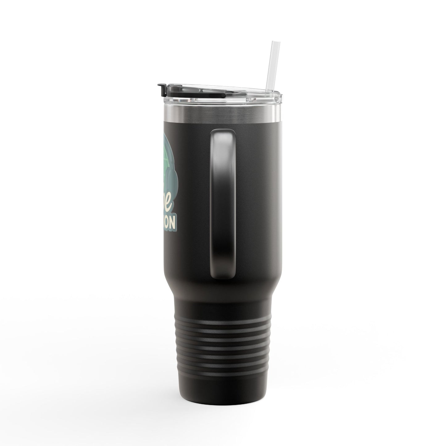 Vibe Session Insulated Travel Mug - 40oz, Travel Coffee Cup, Stainless Steel Mug, Personalized Gift, Music Lover Drinkware, Summer Hydration
