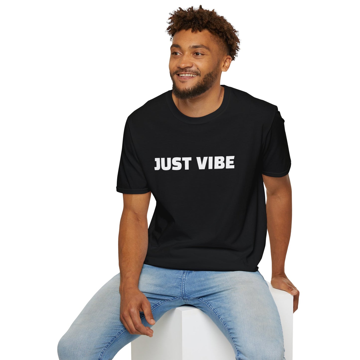 Unisex Softstyle T-Shirt - Just Vibe for Music Lovers