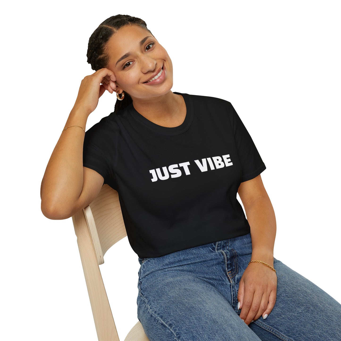 Unisex Softstyle T-Shirt - Just Vibe for Music Lovers