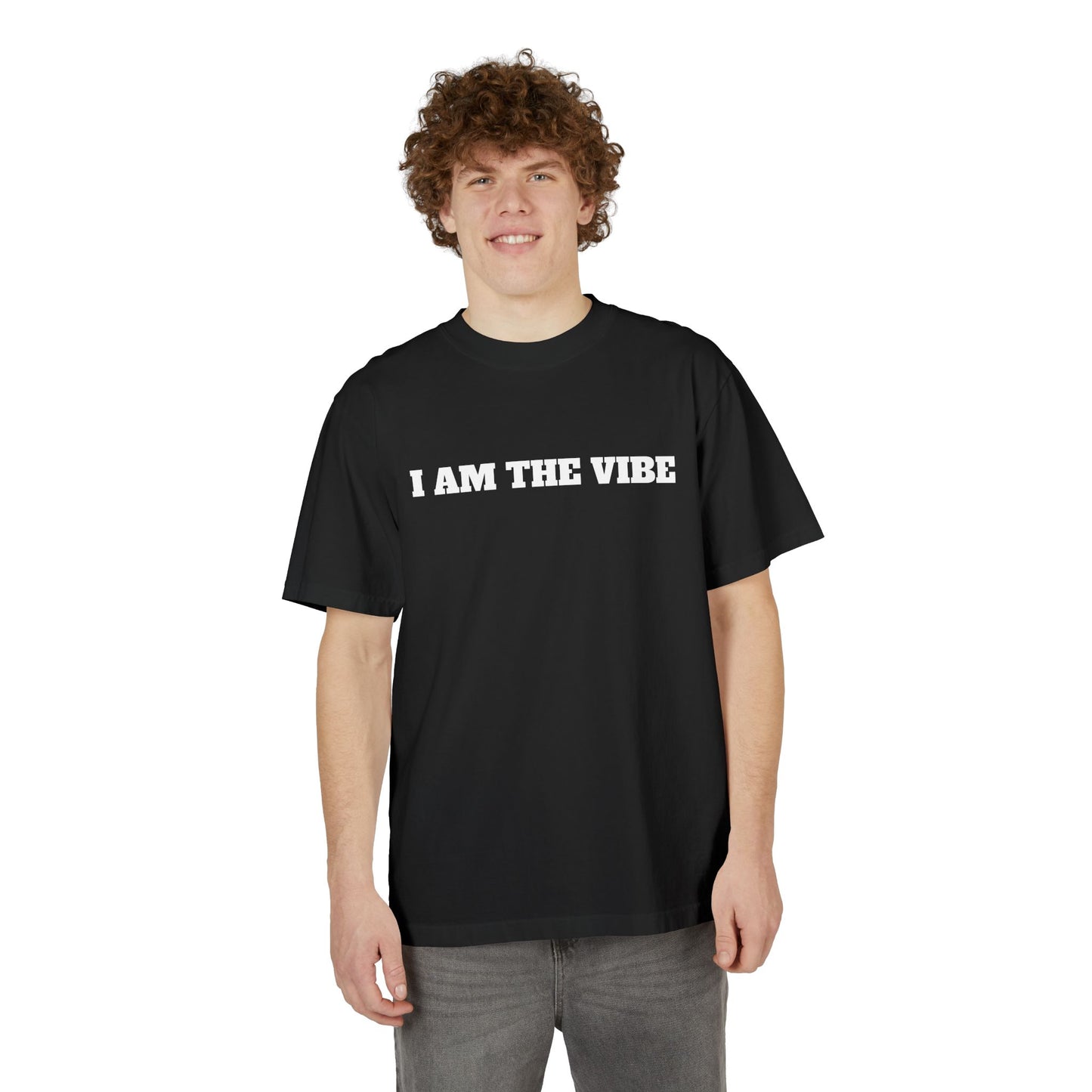 Unisex 'I Am The Vibe' Oversized T-Shirt - Casual Comfort for Every Occasion